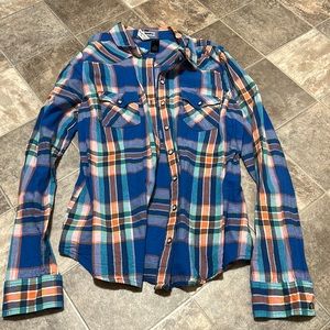 Plaid button up